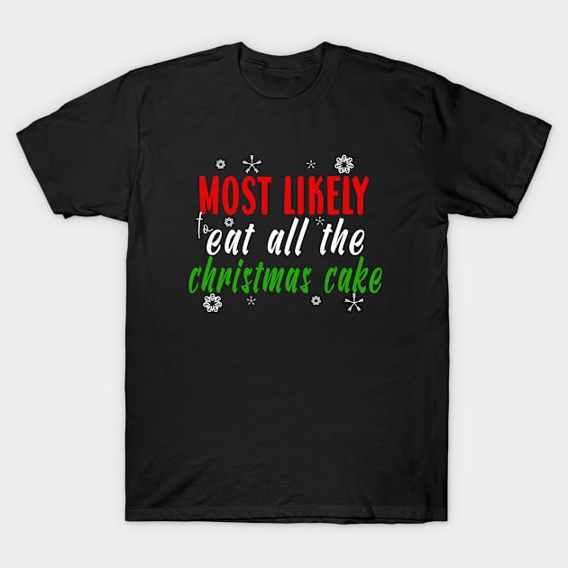 Matching Family Design Funny Christmas Sayings T-Shirt by ExprezzDesigns